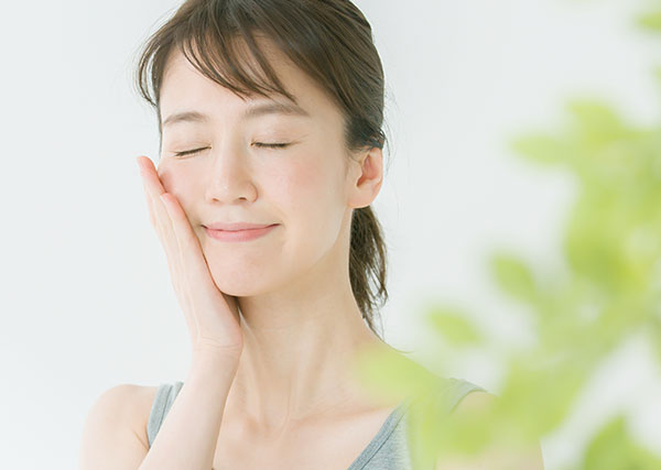うるおいを感じる女性